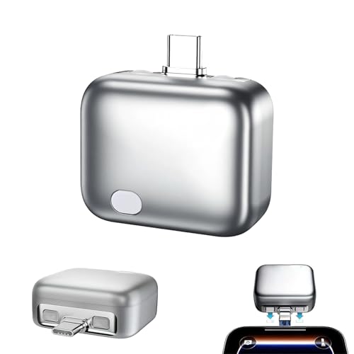 140W Smart Auto Stop Charging Adapter, USB-C Fast Charger with Physical Cut-Off, Automatic Power-Off Timer for Phone, Tablet & All USB Devices, Prevents Overcharging, Extends Battery Life
