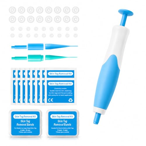 FIBON Skin Tag Remover, FDA-Cleared Skin Tag Removal Kit Device, Safe and Effective Home Use (Orange, Pen)